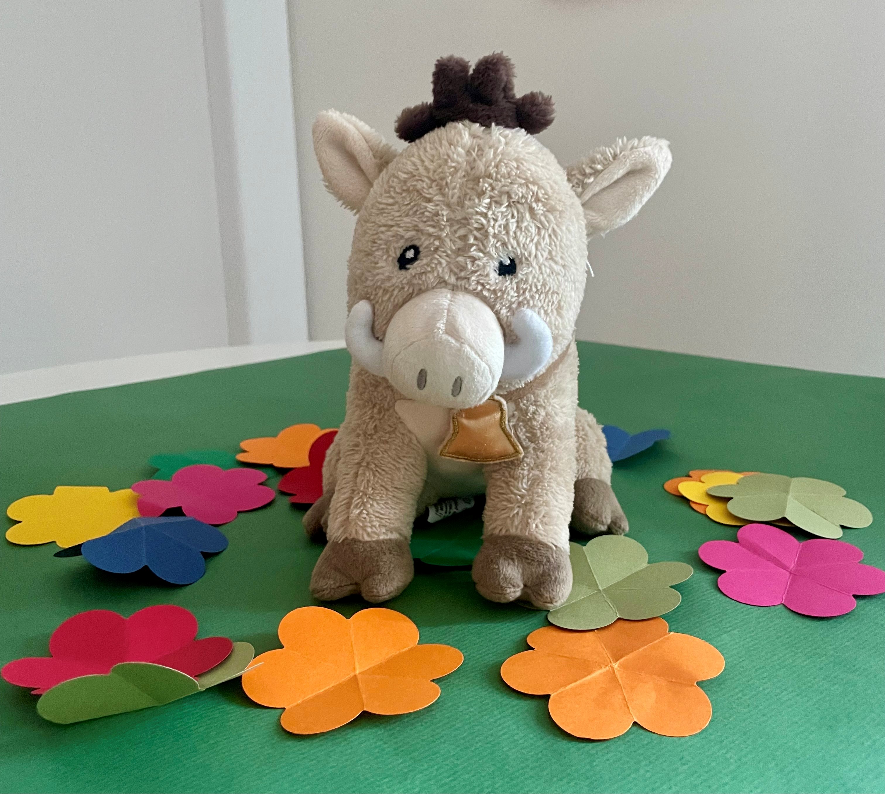 Peluche-mascotte Titoine