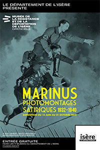 Affiche Marinus, photomontages satiriques 1932-1940