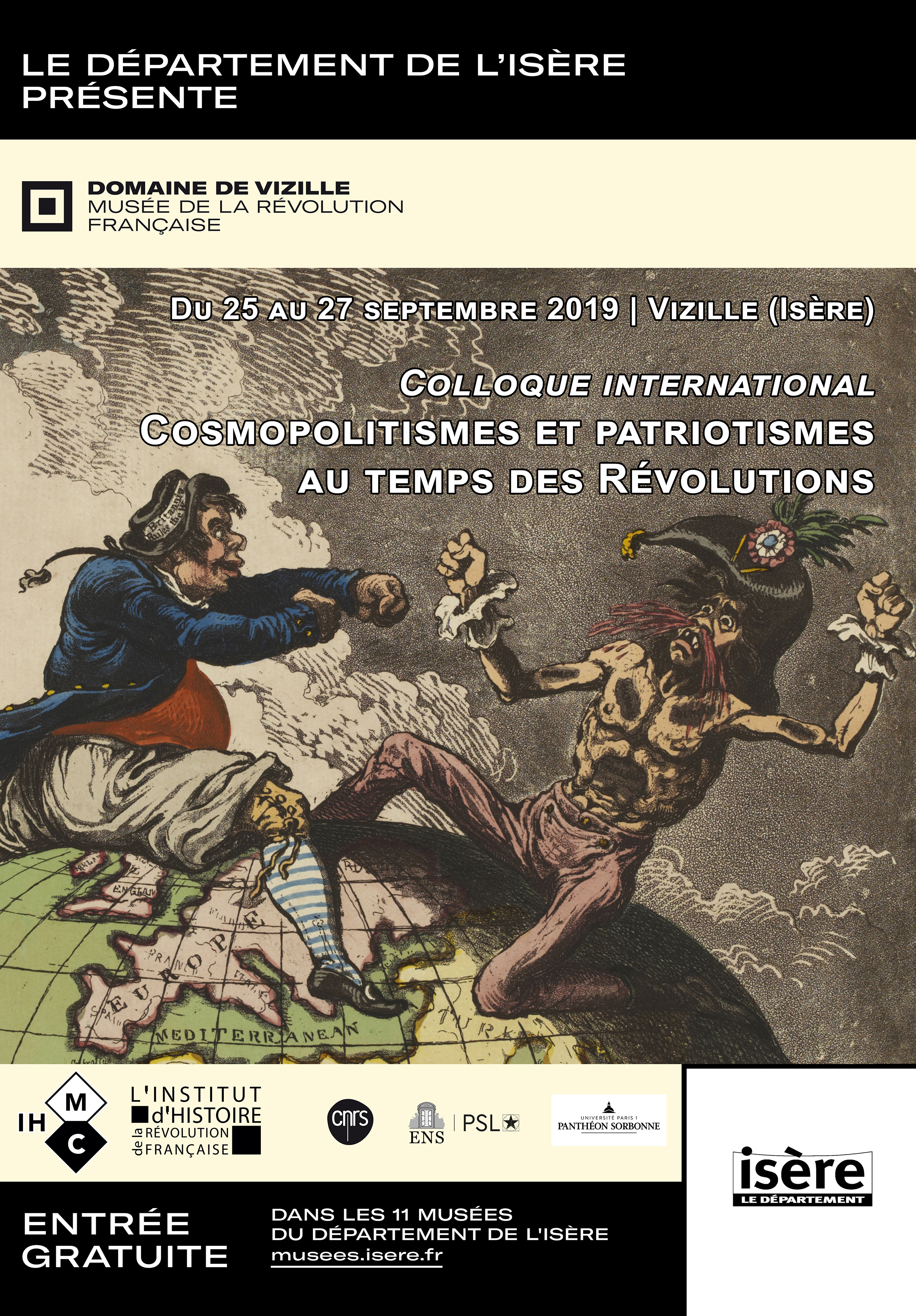 Affiche du colloque Collectionner la Révolution française