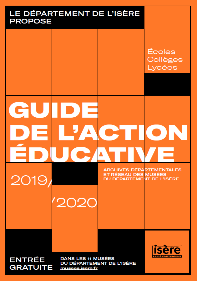 Couverture du guide de l'action éducative 2019/2020