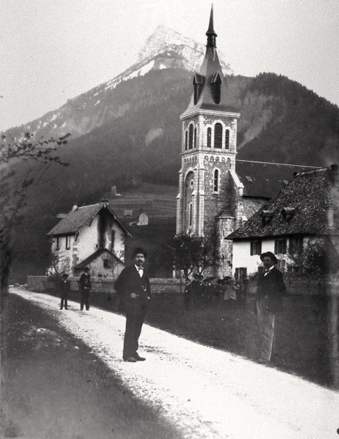 Eglise de Saint-Hugues au 19ème siècle