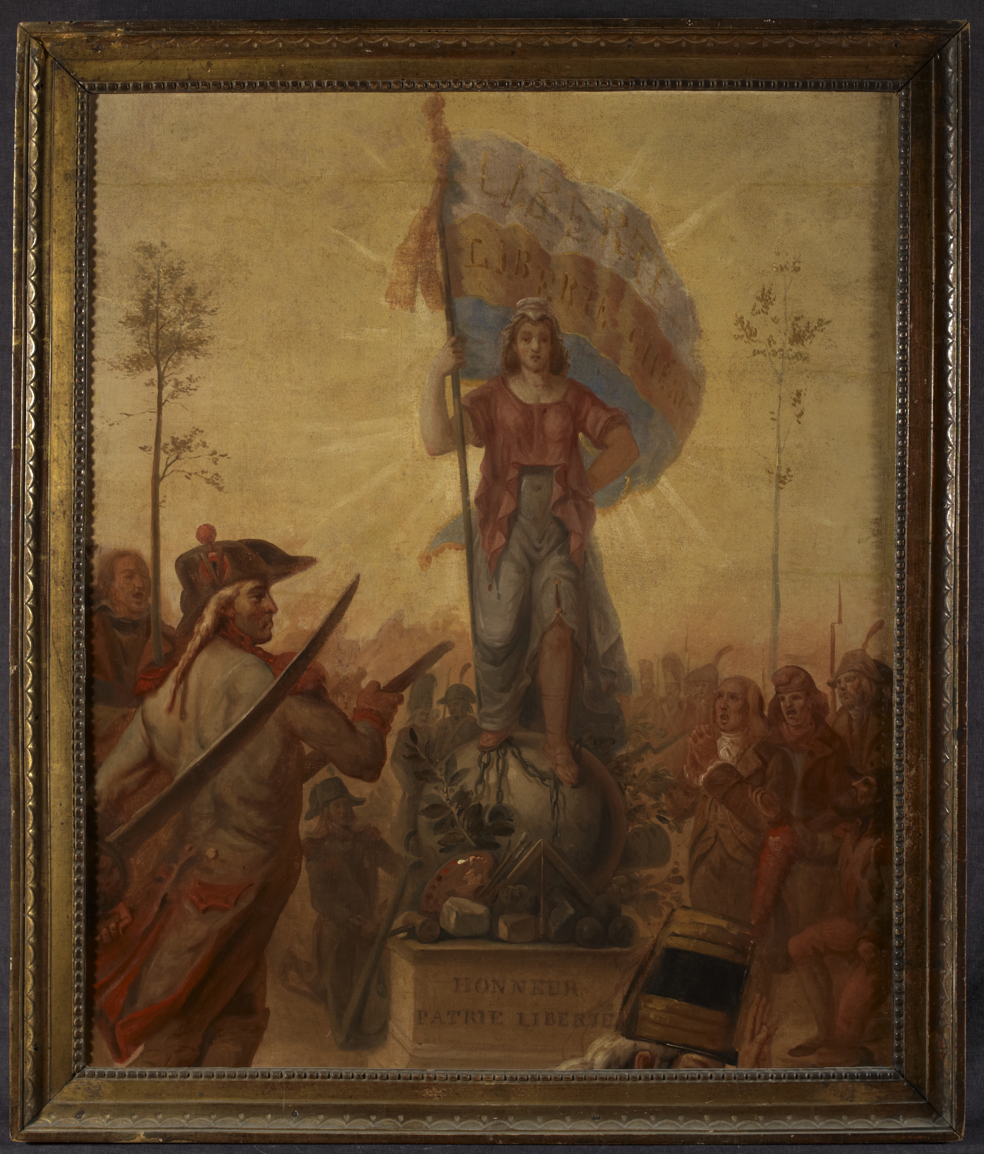 Liberté, Liberté chérie - Auteur anonyme (vers 1830-1833) - Coll. Musée de la Révolution française