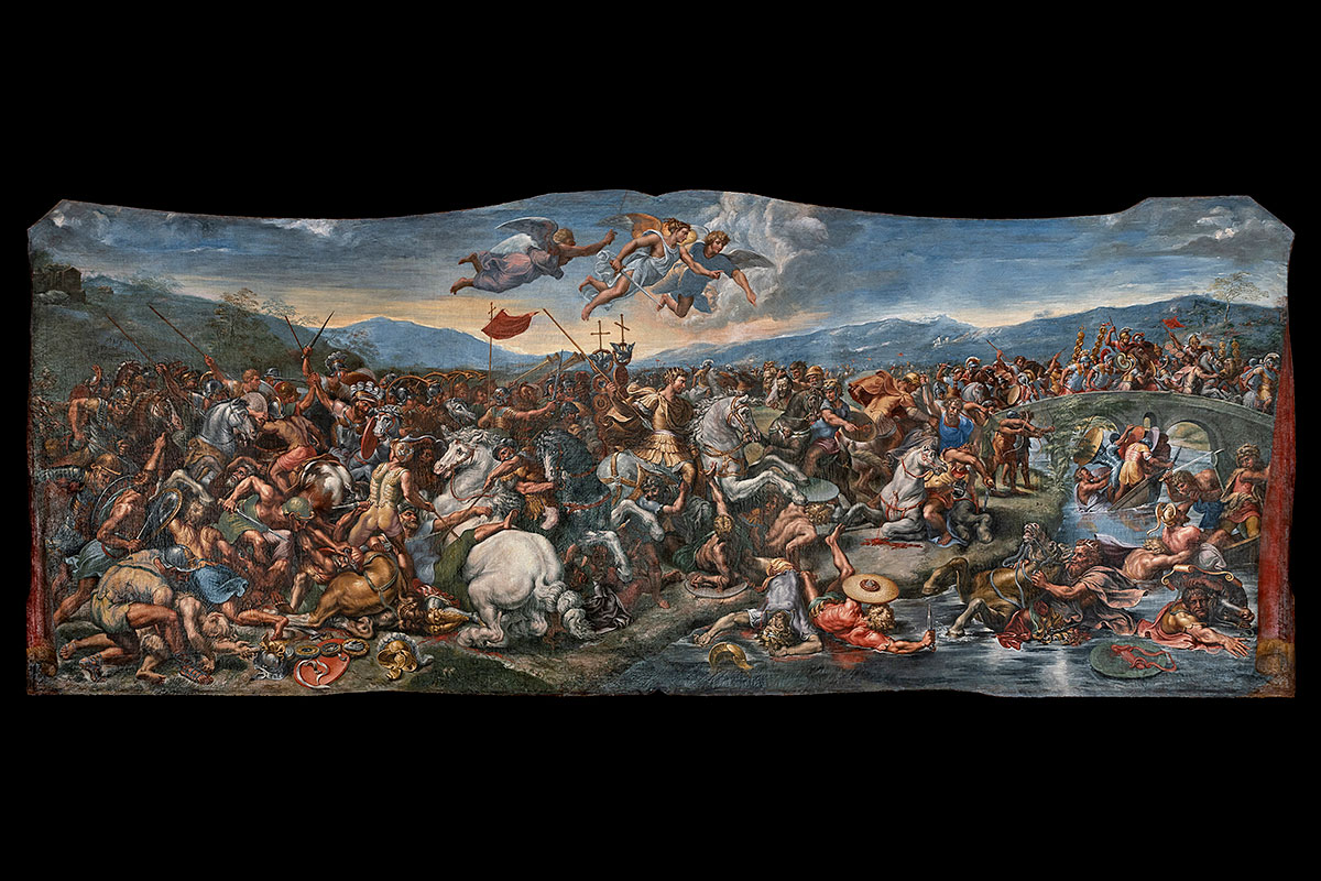 La bataille de Constantin au pont Milvius