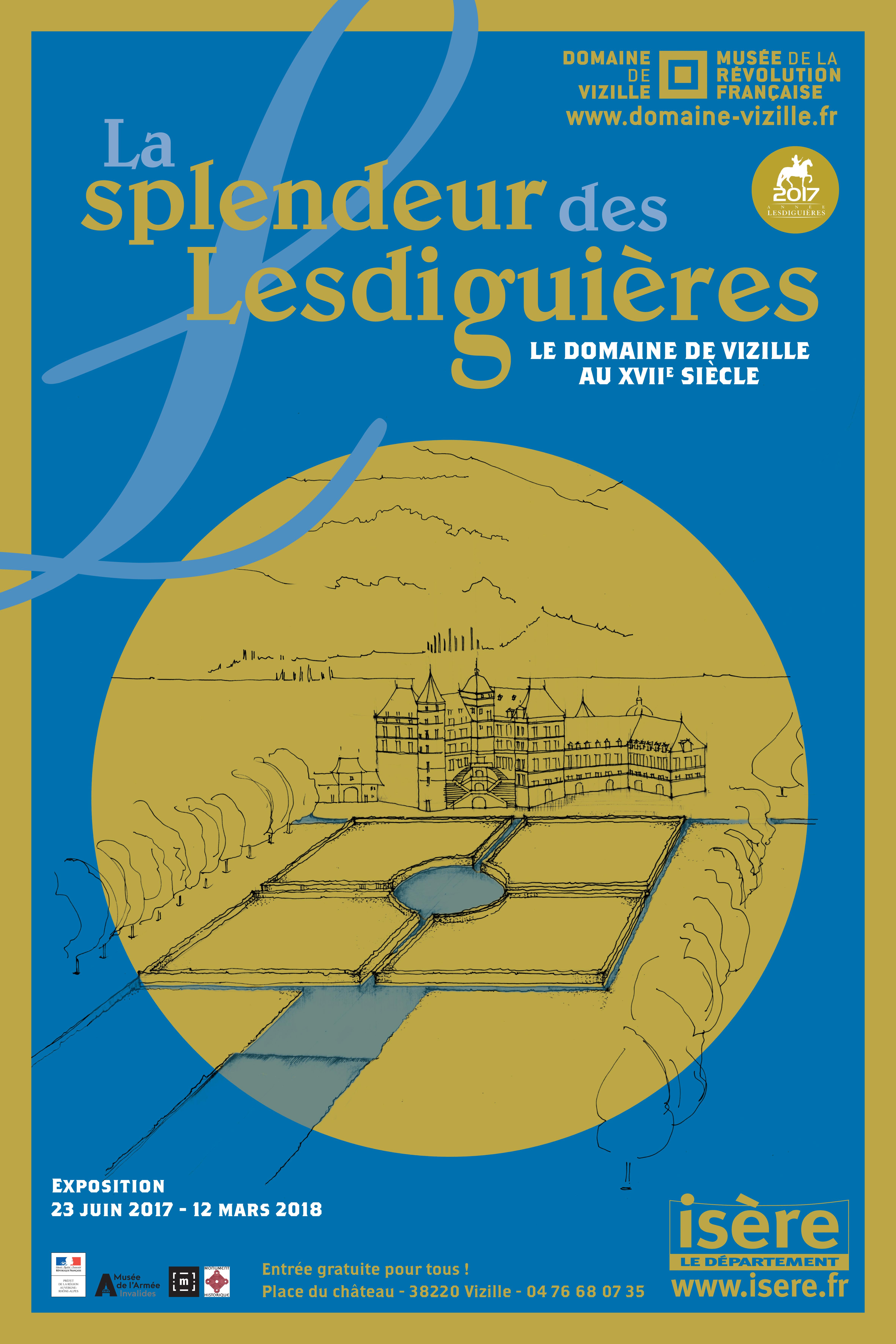 La splendeur de Lesdiguières © Département de l'Isère/Domaine de Vizille