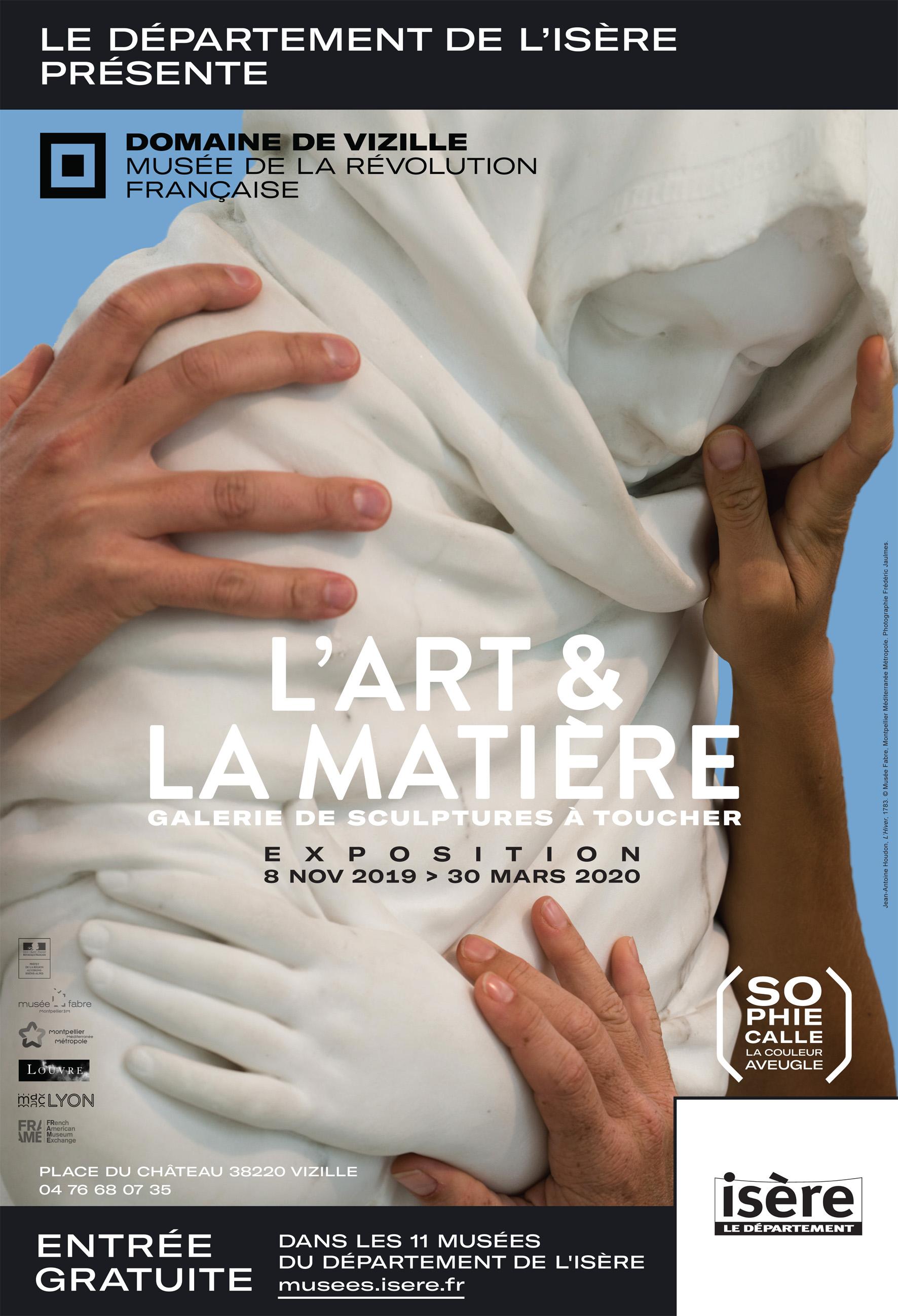 L'ART & LA MATIÈRE © Département de l'Isère / Domaine de Vizille