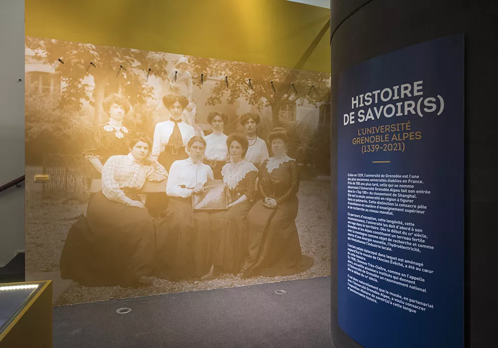 Histoire de savoir(s). L'Université Grenoble Alpes (1339-2021) Histoire de savoir(s). L'Université Grenoble Alpes (1339-2021) - salle 1