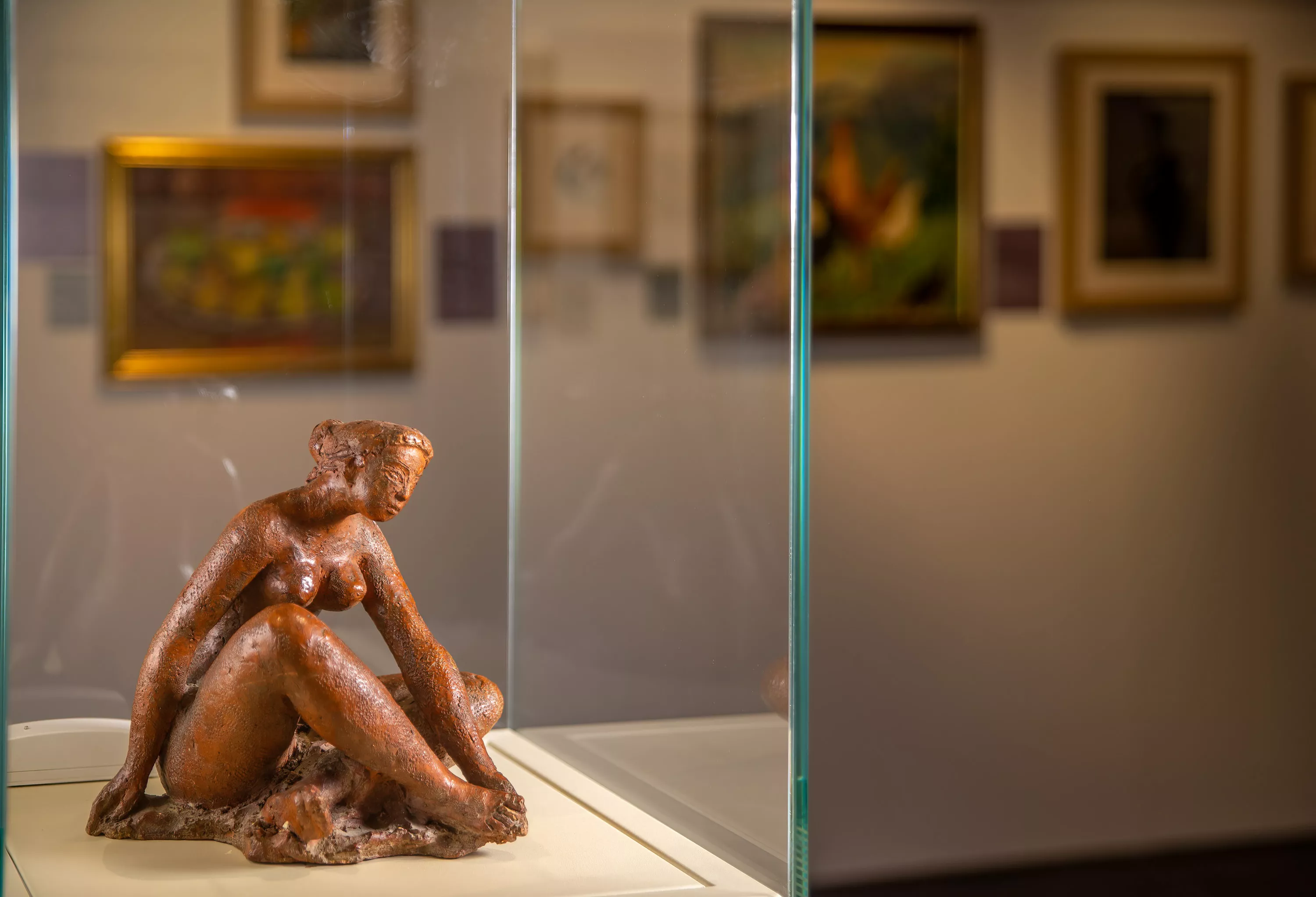Vue d'exposition "Le temps recomposé"