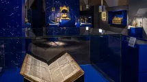 Salle d'exposition Chemins d'étoiles. Reliques et pèlerinages au Moyen Âge © Fabian Da Costa, 2019