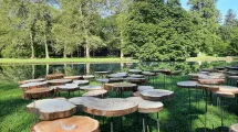 Le bois dormant | Atelier BYME © Domaine de Vizille - Musée de la Révolution française / Département de l'Isère Le bois dormant | Atelier BYME © Domaine de Vizille - Musée de la Révolution française / Département de l'Isère