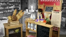 Atelier "Vie quotidienne sous l'occupation" au Musée de la Résistance et de la Déportation de l'Isère. © Département de l'Isère Atelier "vie quotidienne sous l'occupation" au Musée de la Résistance et de la Déportation de l'Isère. Simulation d'une boutique de l'époque et du rationnement. © Département de l'Isère