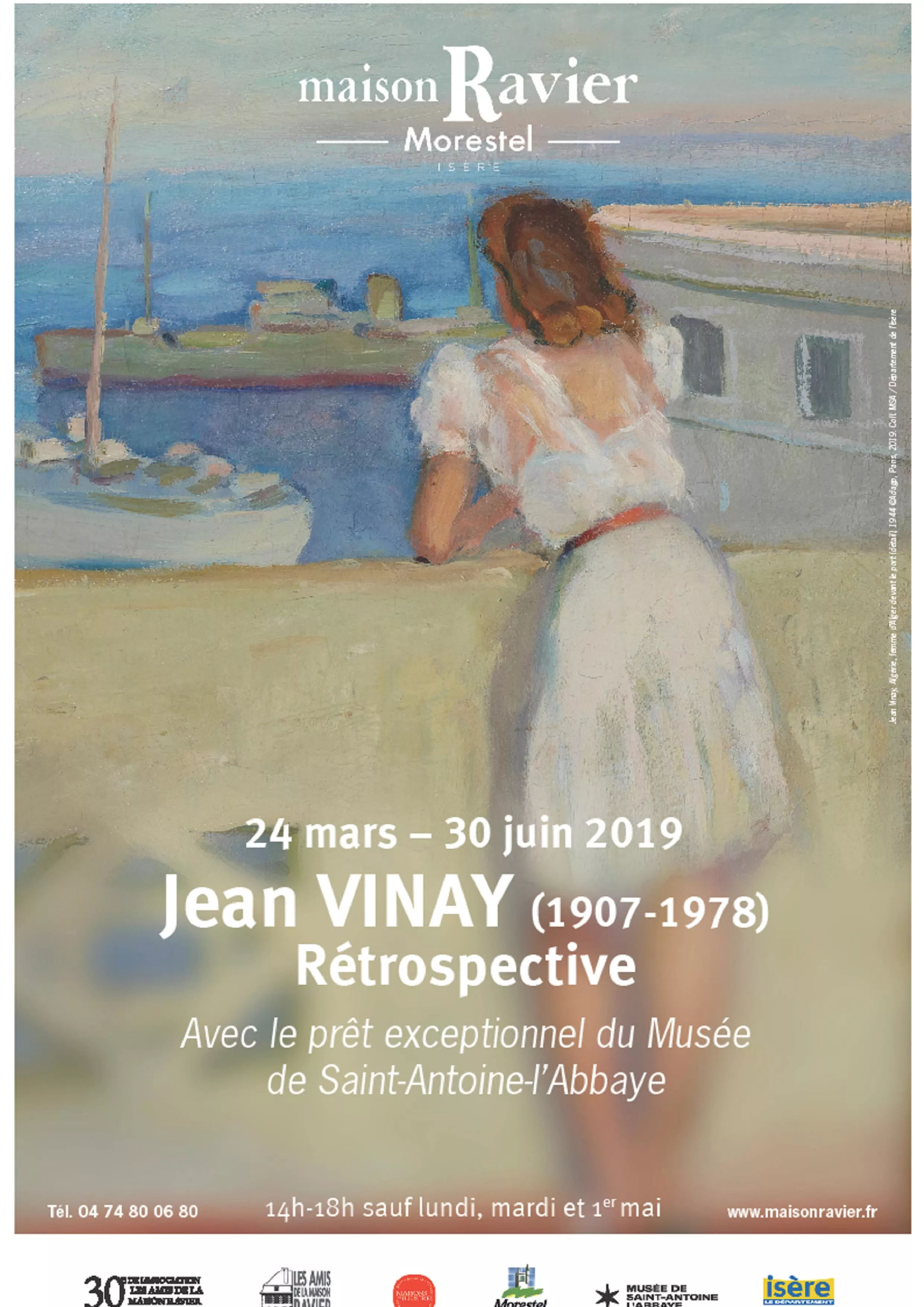 Affiche. Jean Vinay (1907-1978), rétrospective