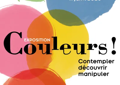 Affiche Exposition Couleurs au musée Hébert