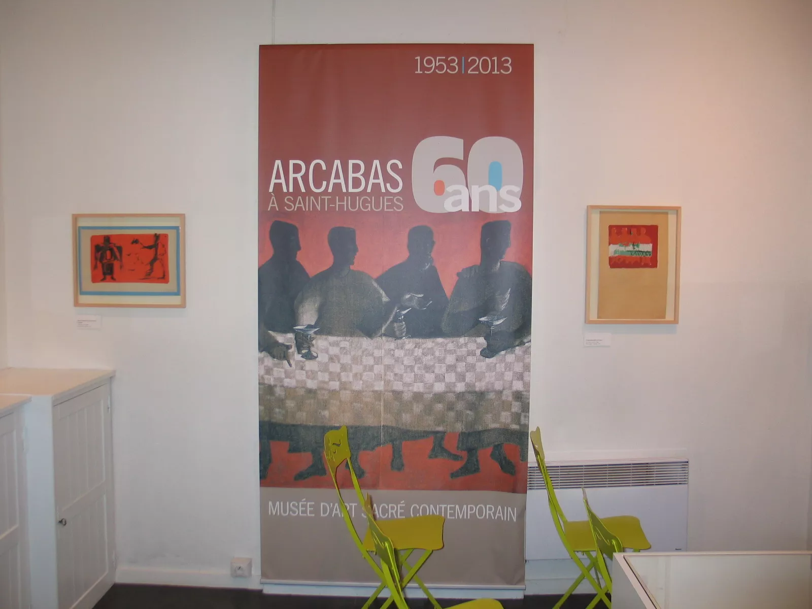 Vue sur l'exposition  "Arcabas à Saint-Hugues, 60 ans" Vue sur l'exposition "Arcabas à Saint-Hugues, 60 ans"