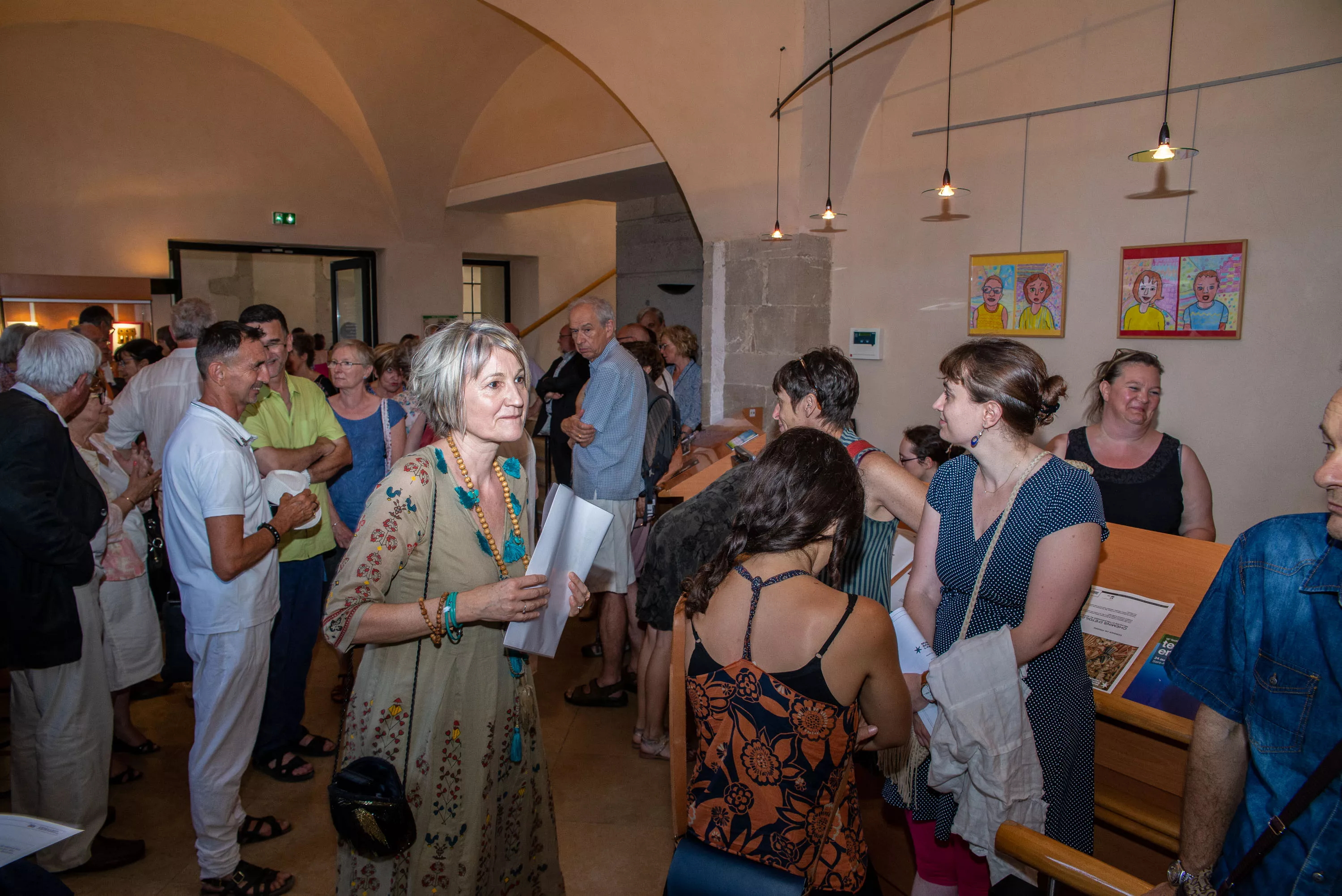Inauguration de l'exposition Chemins d'étoiles. Reliques et pèlerinages au Moyen Age