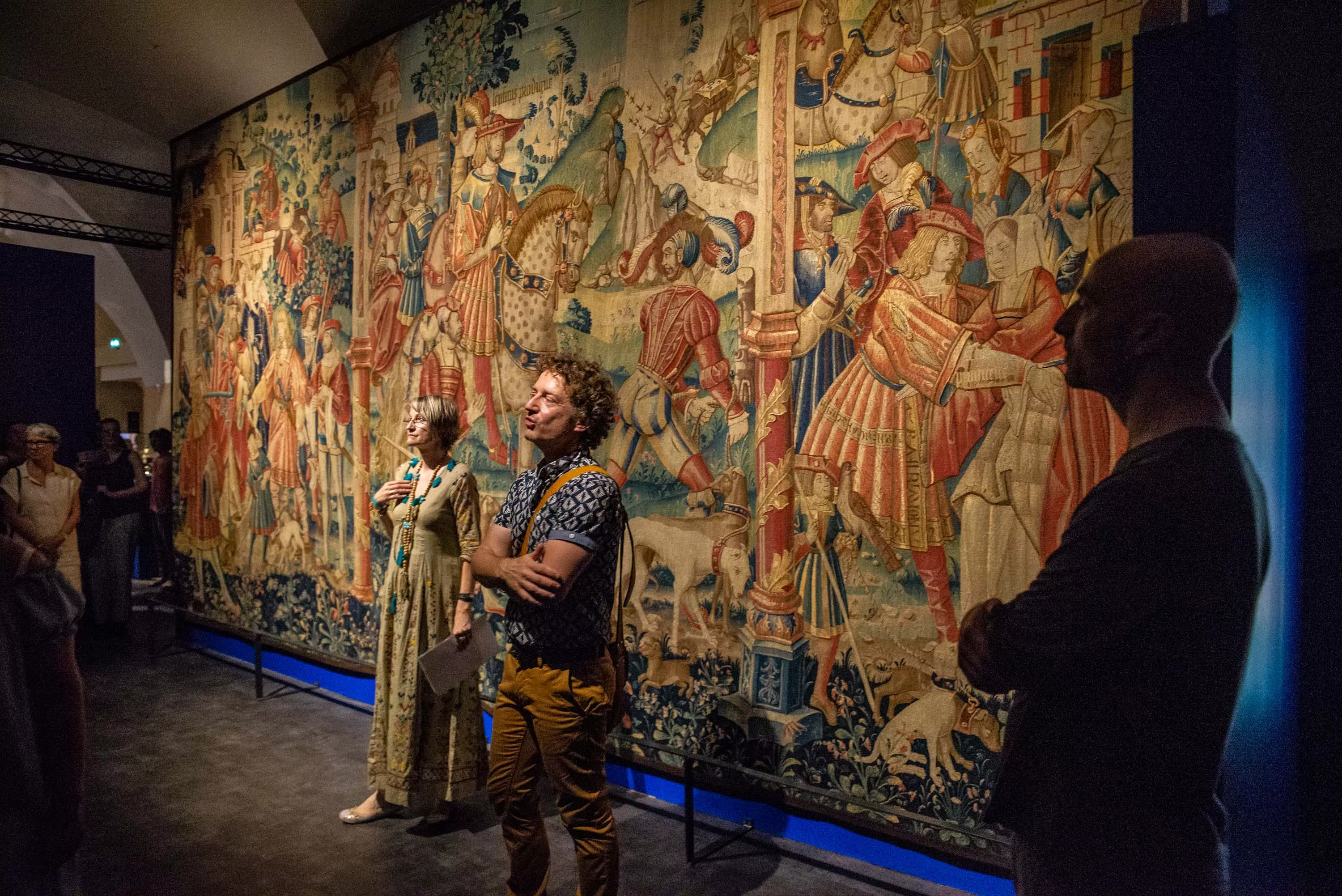 Inauguration de l'exposition Chemins d'étoiles. Reliques et pèlerinages au Moyen Age