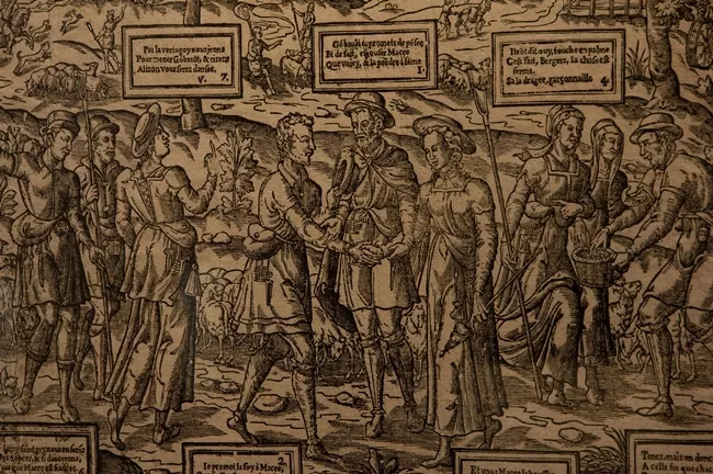 Vue de l'exposition Fastes et maléfices. astrologues, magiciens et sorciers