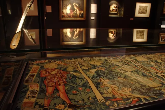 vue de l'exposition Une histoire des Sens