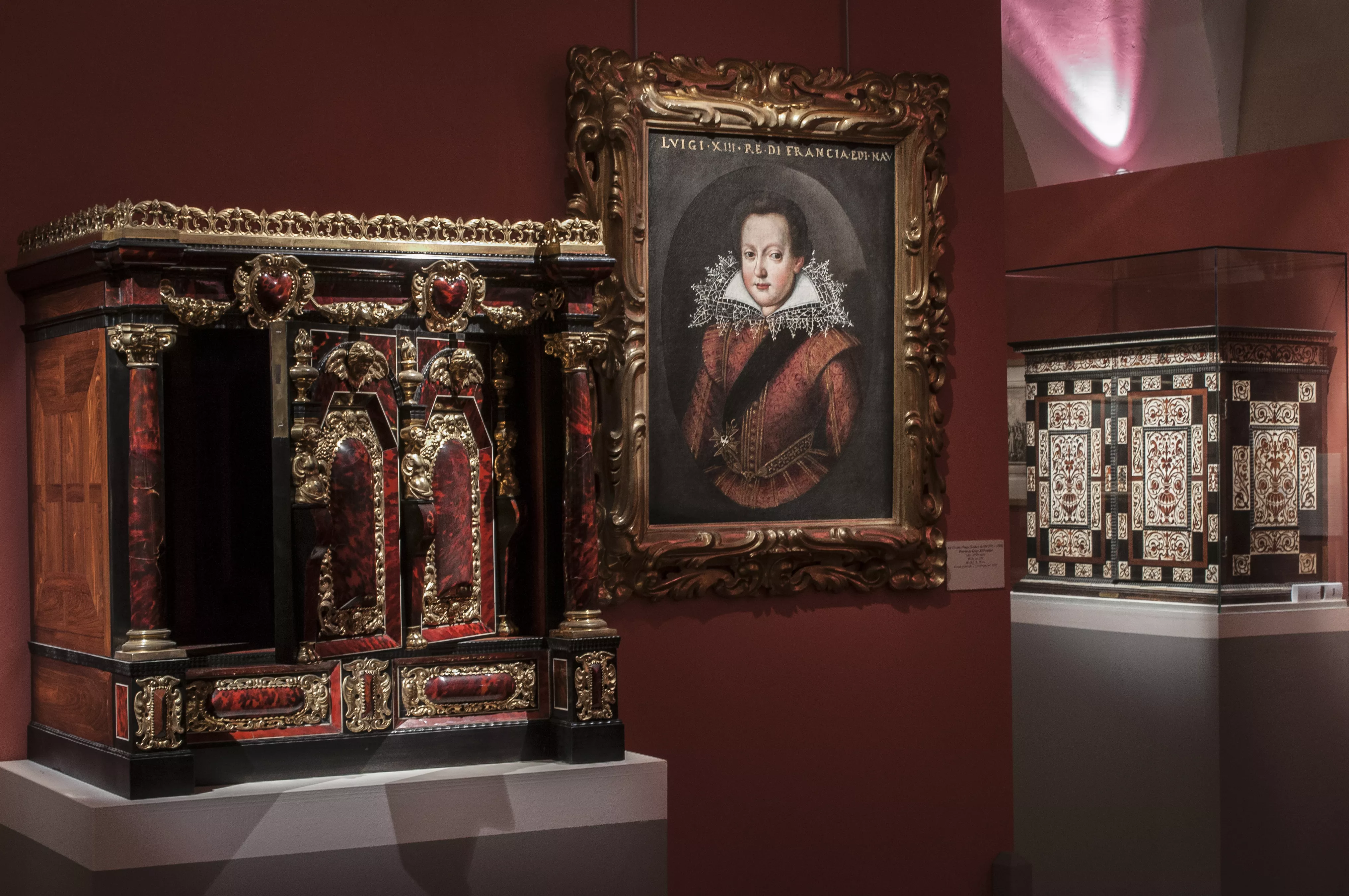 Vue de l''exposition Entre Flandres et Italies. Princes collectionneurs Vue de l''exposition Entre Flandres et Italie. Princes collectionneurs