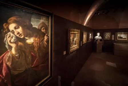 Vue de l''exposition Entre Flandres et Italie. Princes collectionneurs Vue de l''exposition Entre Flandres et Italie. Princes collectionneurs