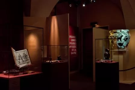 Vue de l'exposition Figures libres figures imposées de la danse