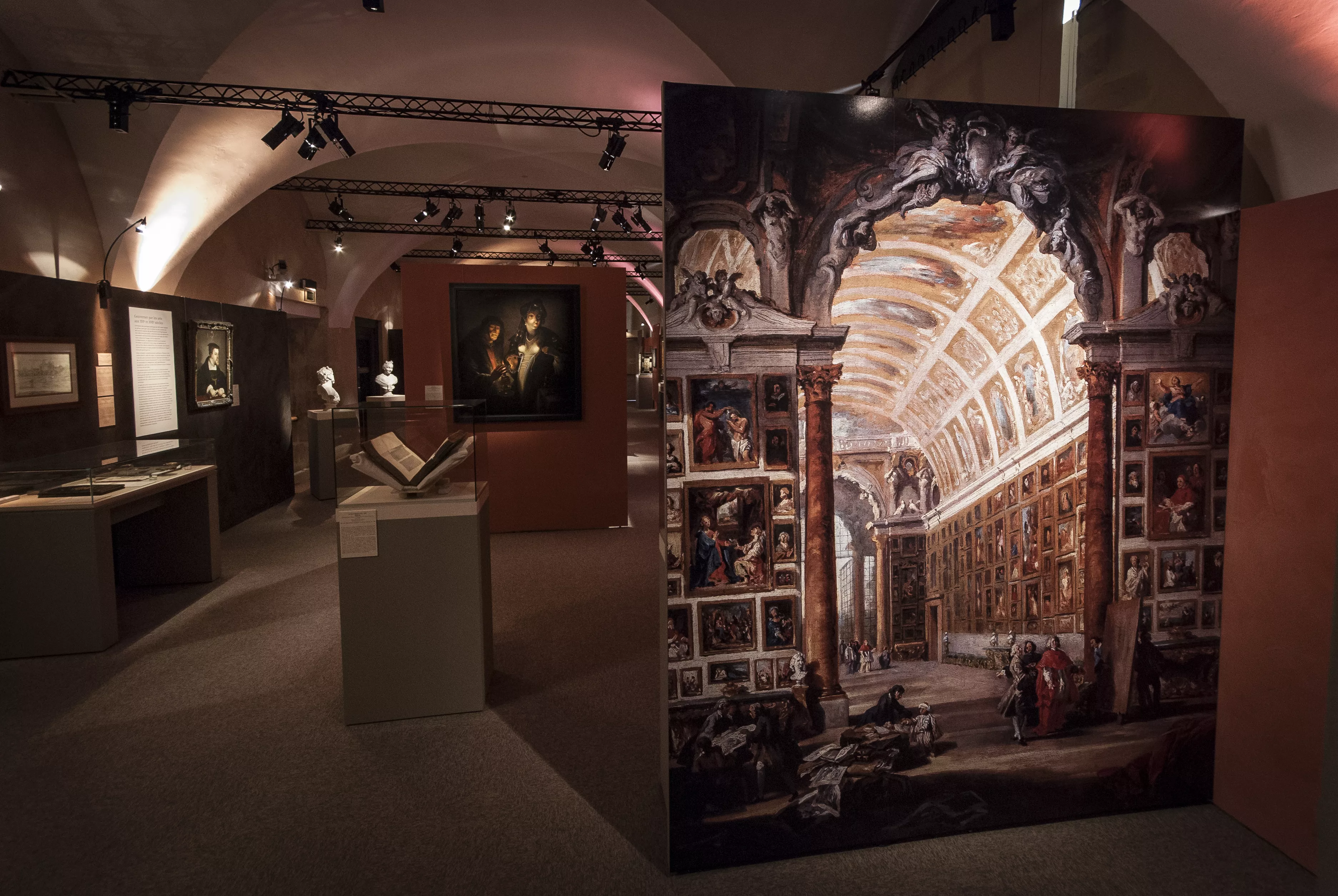 Vue de l''exposition Entre Flandres et Italie. Princes collectionneurs Vue de l''exposition Entre Flandres et Italie. Princes collectionneurs