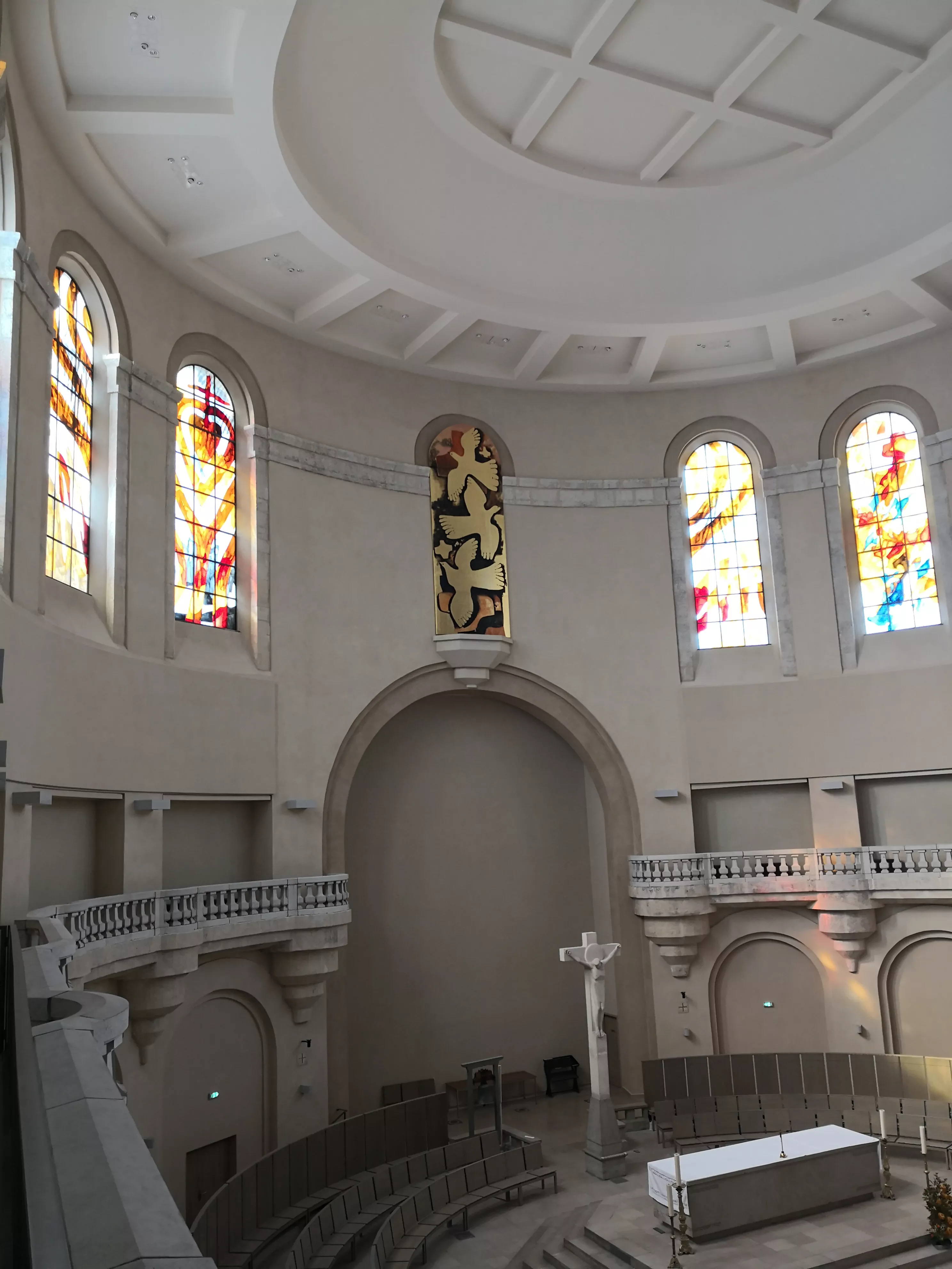 Vue générale du choeur