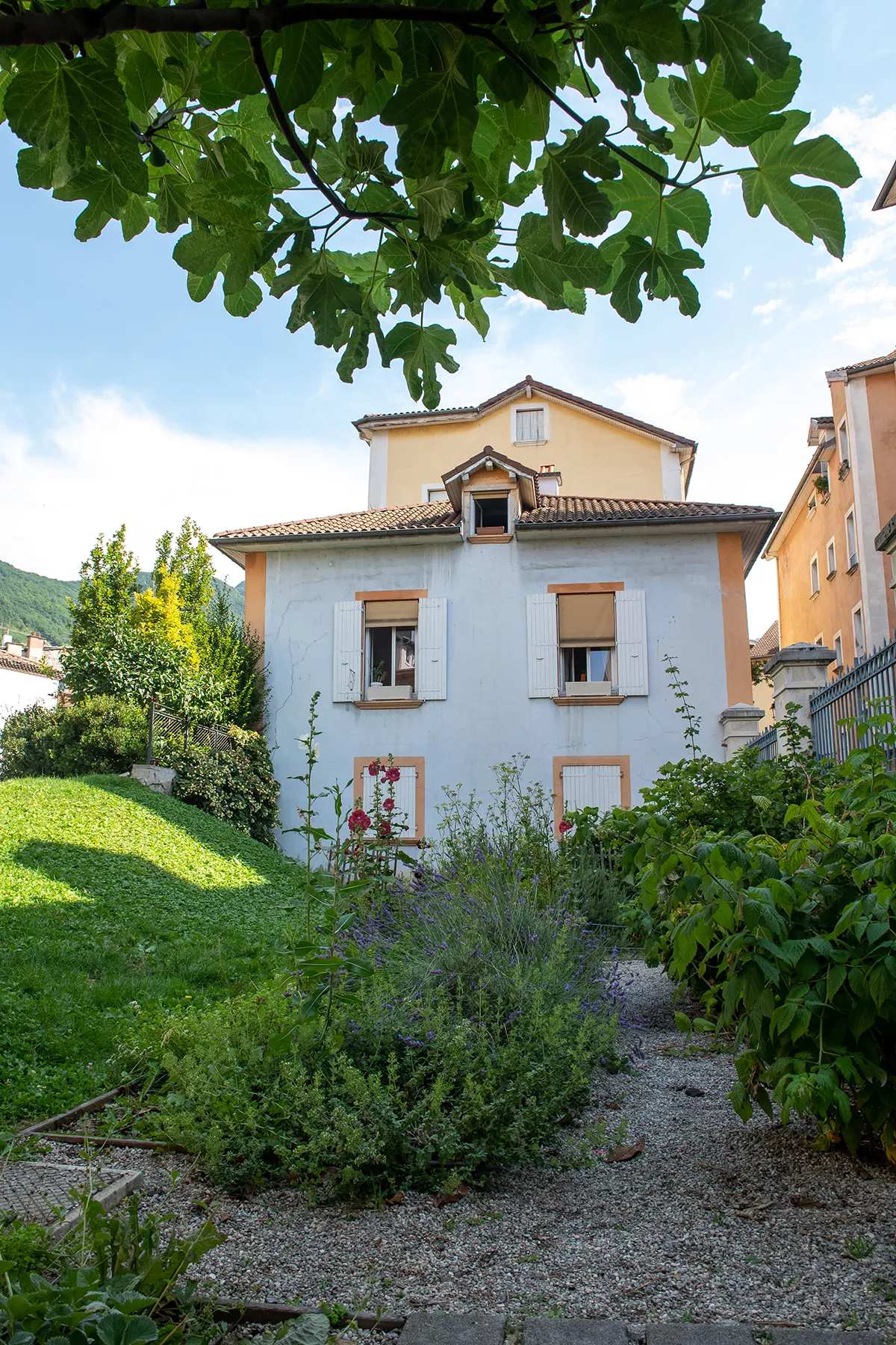 Le jardin du musée de l'Ancien Évêché
