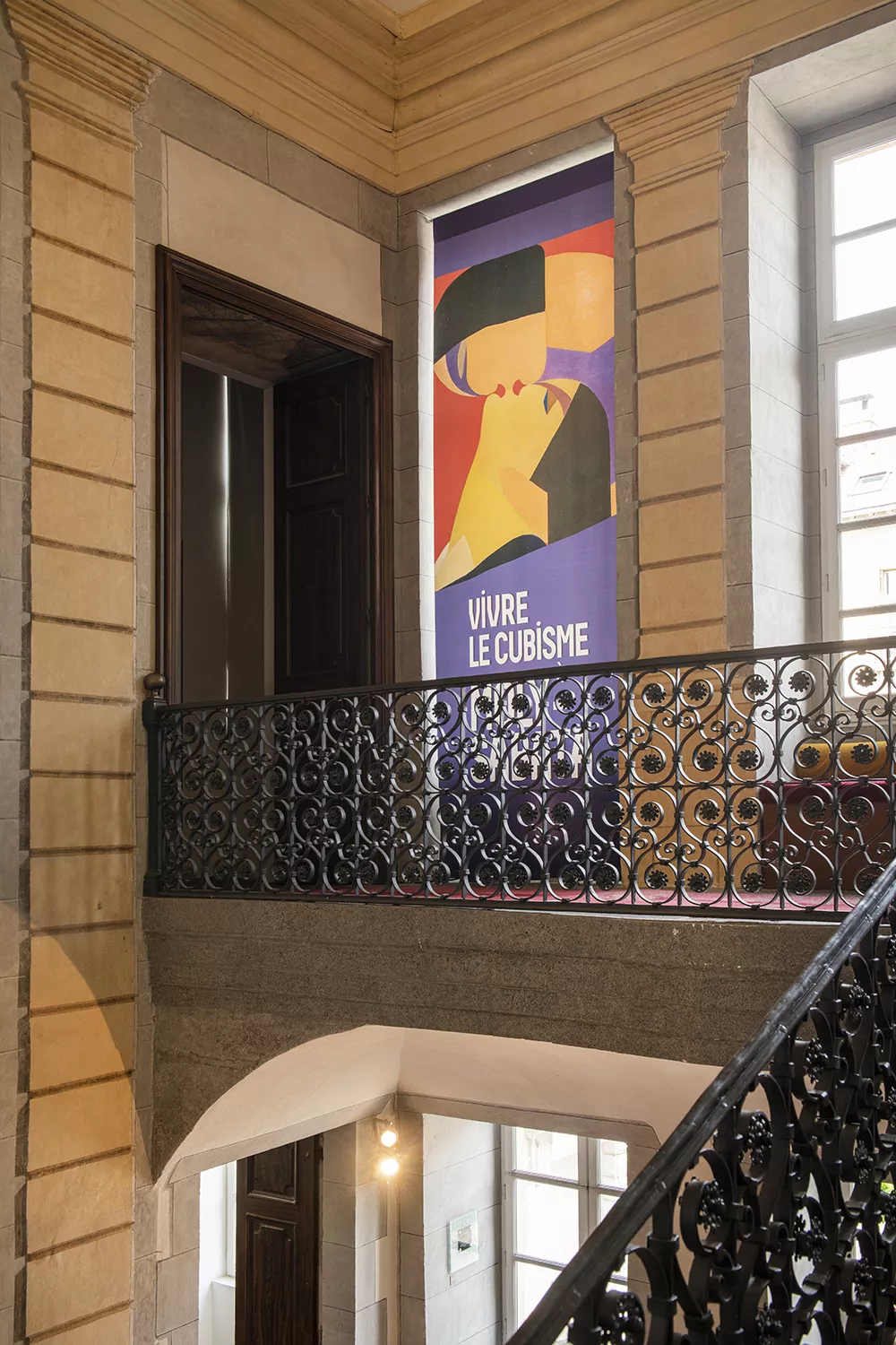 Vivre le cubisme à Moly-Sabata Vivre le cubisme à Moly-Sabata - entrée de l'exposition