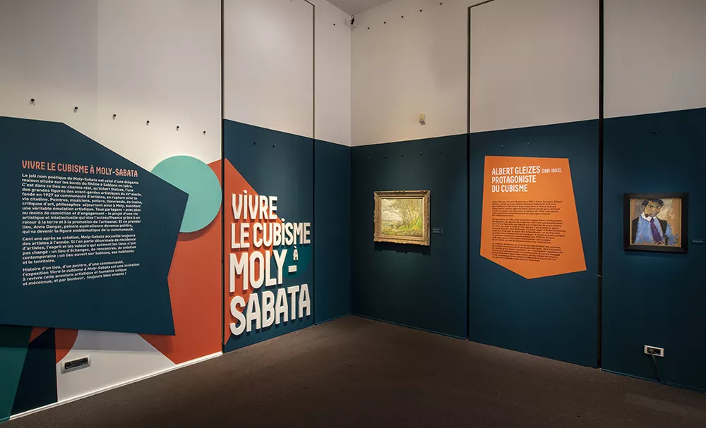 Vivre le cubisme à Moly-Sabata Vivre le cubisme à Moly-Sabata - salle 1