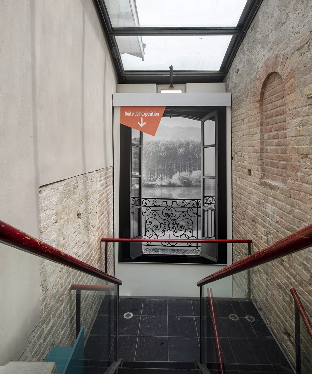 Vivre le cubisme à Moly-Sabata Vivre le cubisme à Moly-Sabata - espace de circulation