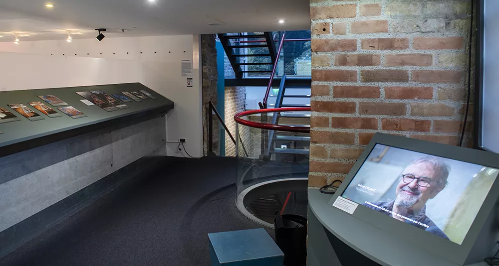 Exposition &quot;Chartreuses. Dans le silence et la solitude&quot; -vue de la Mezzanine