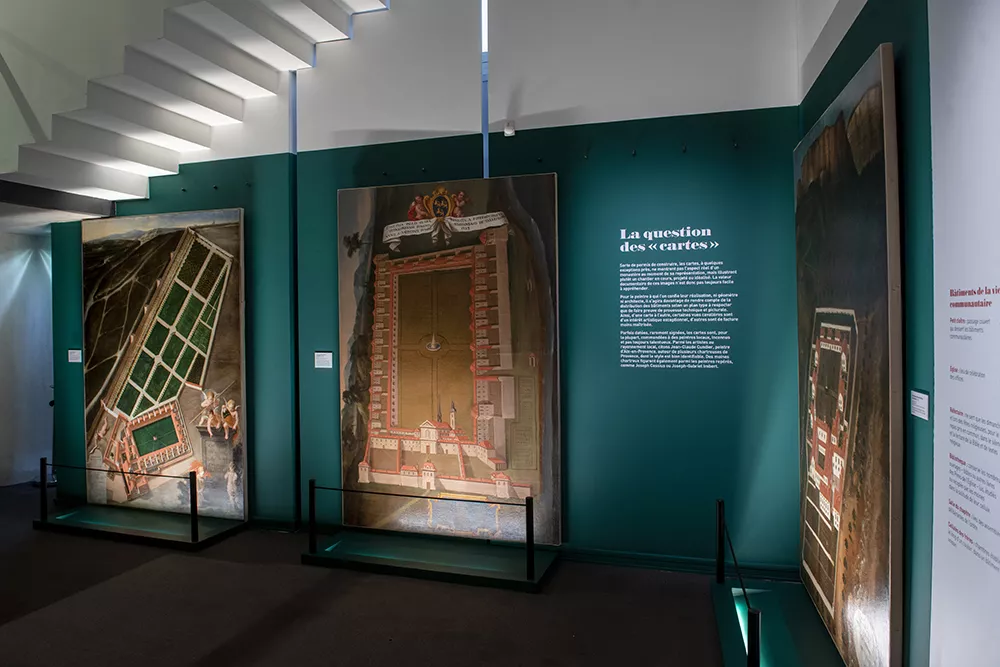 position &quot;Chartreuses. Dans le silence et la solitude&quot; - salle 1