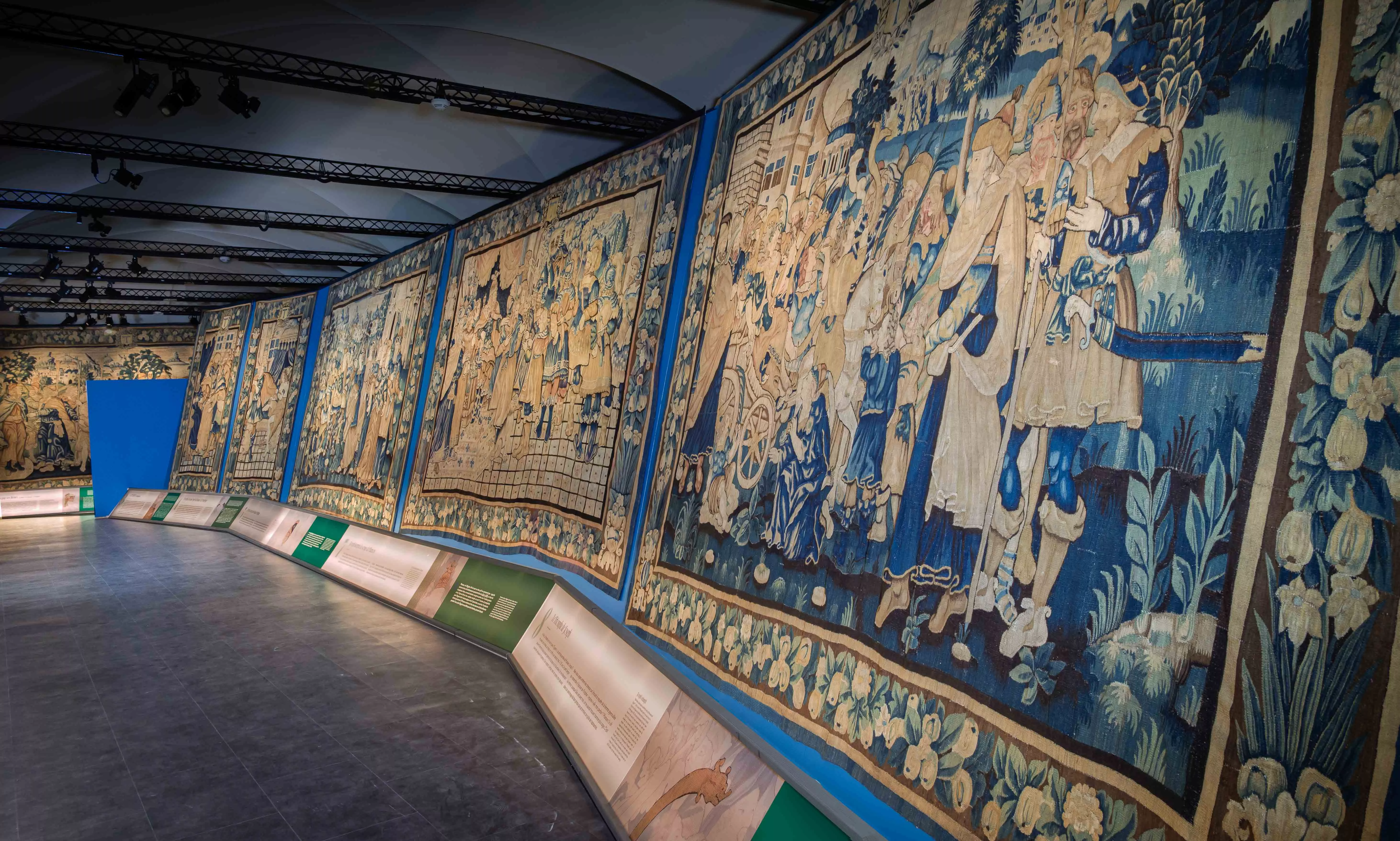 Tapisseries d'Aubusson exposées