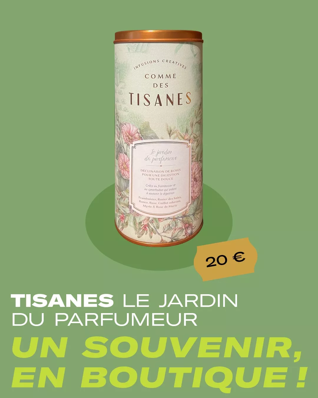 Tisanes le jardin du parfumeur