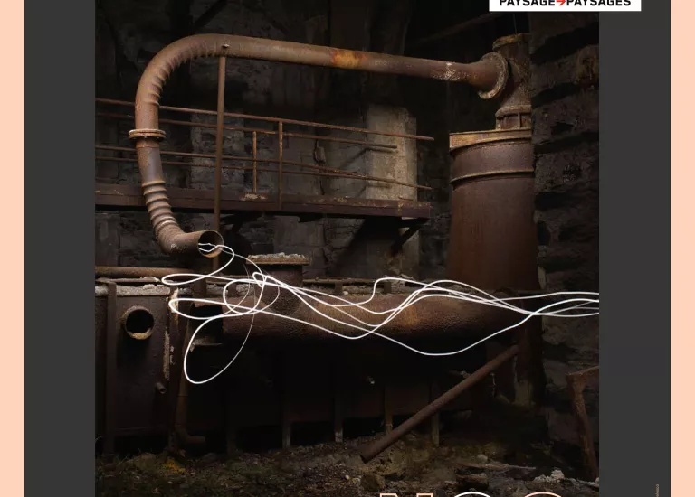 Chorégraphies nocturnes. Photographies de Jadikan © Maison Bergès-Musée de la Houille blanche, graphiste Vincent Velasco