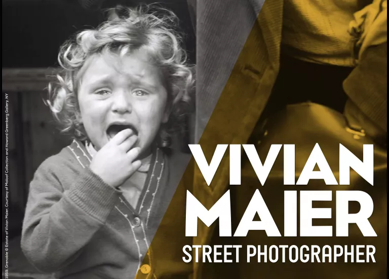 Affiche Vivian Maier © Musée de l'Ancien Evêché