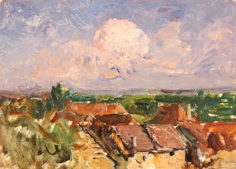 Les toits de Morestel © ©Pierre Aubert/AMRA, 2016