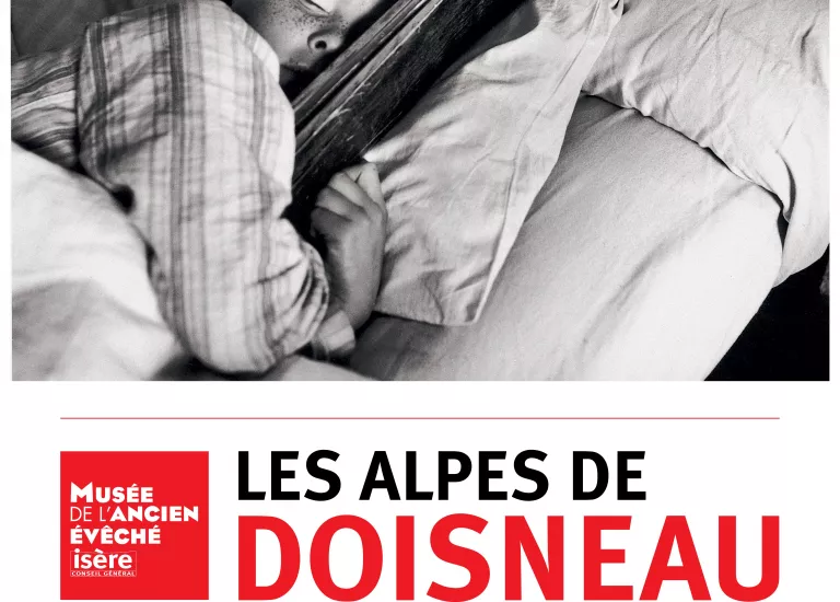 Affiche LES ALPES DE DOISNEAU © Musée de l'Ancien Evêché