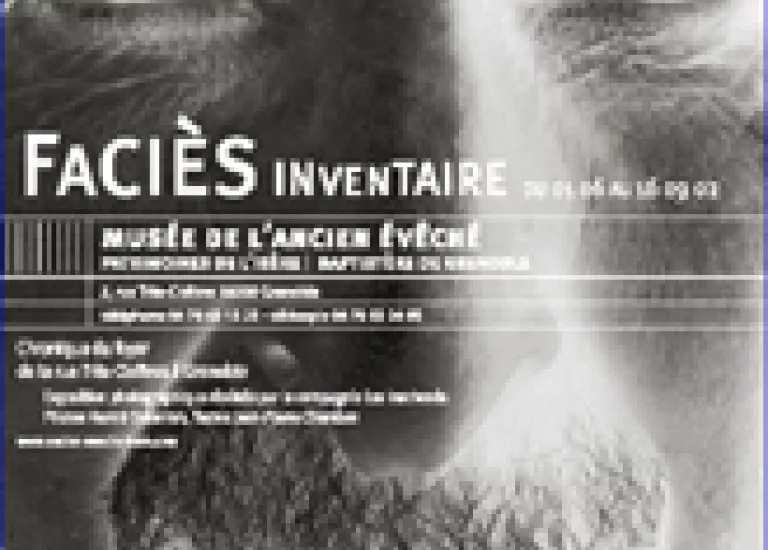 Affiche Faciès © Musée de l'Ancien Evêché