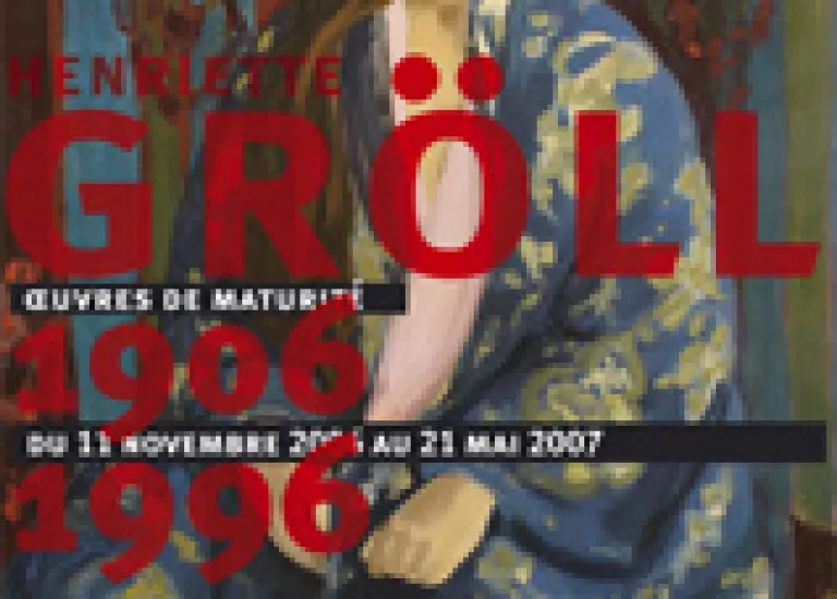 Affiche Henriette Gröll (1906-1996) © Musée de l'Ancien Evêché