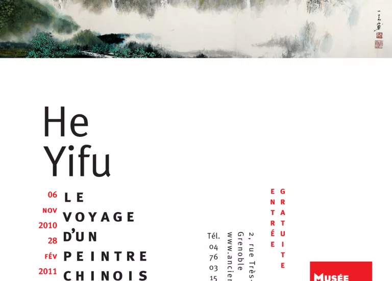 Affiche_He Yifu © Musée de l'Ancien Evêché