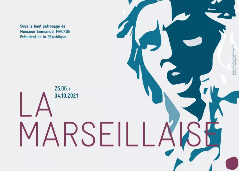La Marseillaise © Visuel d'après François Rude, Graphisme Rebeka Aginako La Marseillaise - Exposition temporaire © Visuel d'après François Rude, Graphisme Rebeka Aginako