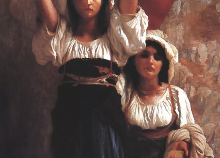 Hébert et les paysans du Latium Hébert et les paysans du Latium