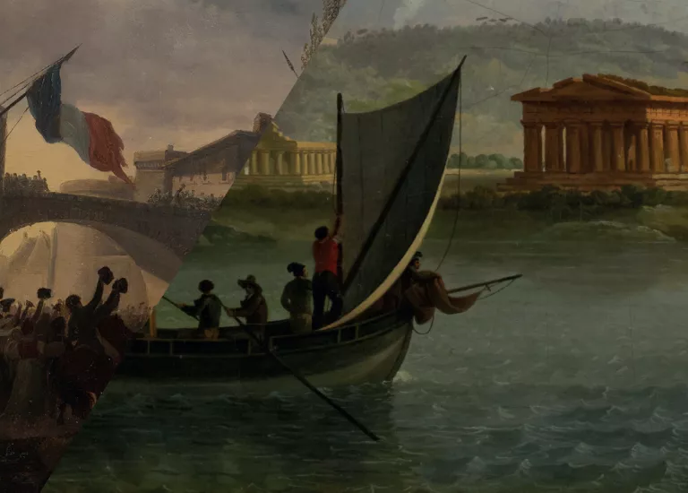 Paysage révolutionnaire © coll. Musée de la Révolution française | Département de l'Isère