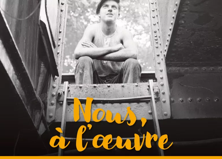 Affiche de l'exposition "François Kollar. Nous, à l'oeuvre