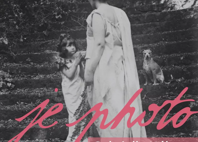 Affiche de l'exposition Gabrielle Hébert. Amour fou à la Villa Médicis.