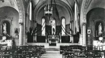 L'église de Saint-Hugues en 1950 © Collection PIROT