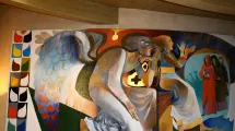 Les femmes myrophores, 1995, Chapelle de la Résurrection, Bergame © Département de l'Isère Les femmes myrophores, 1995, Chapelle de la Résurrection, Bergame © Département de l'Isère