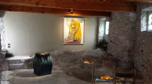 Vue d'ensemble - Intérieur - Chapelle de la Réconciliation, Costa Serina © Département de l'Isère Vue d'ensemble - Intérieur - Chapelle de la Réconciliation, Costa Serina © Département de l'Isère