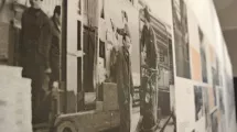 Photo de l'exposition "D'une vallée à une autre. Le Grésivaudan en 1968" © Maison Bergès-Musée de la Houille blanche, graphiste Vincent Velasco